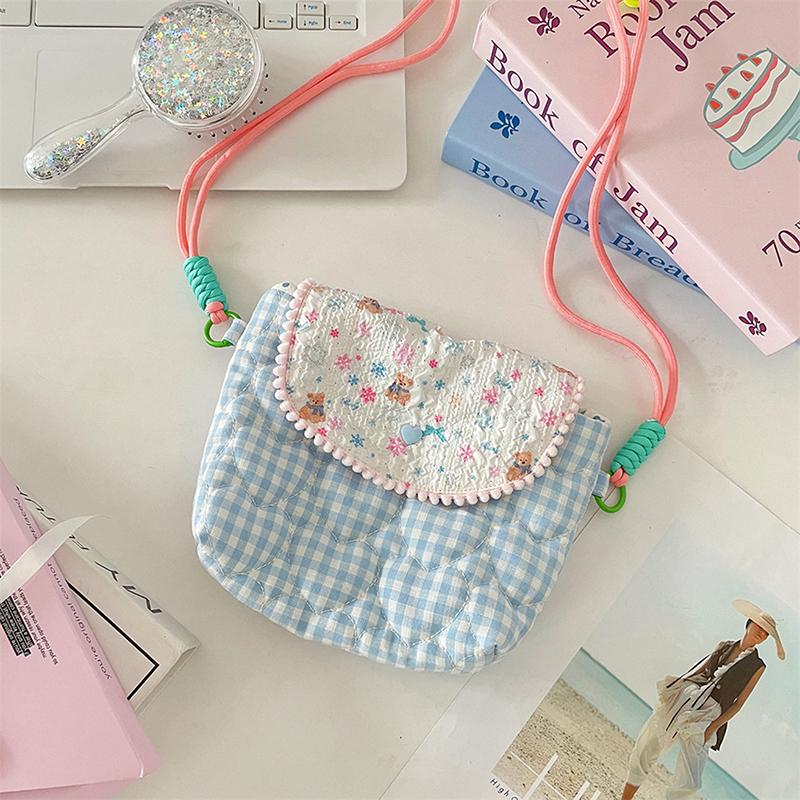 1 Pcs Cute Crossbody Shoulder Bag Camera Bag Portable Small Travel Cosmetic Storage Bag Portable Bag Gift