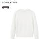 Teenie Weenie Kids Girls' Embroidered False Two-Piece Pullover Sweater