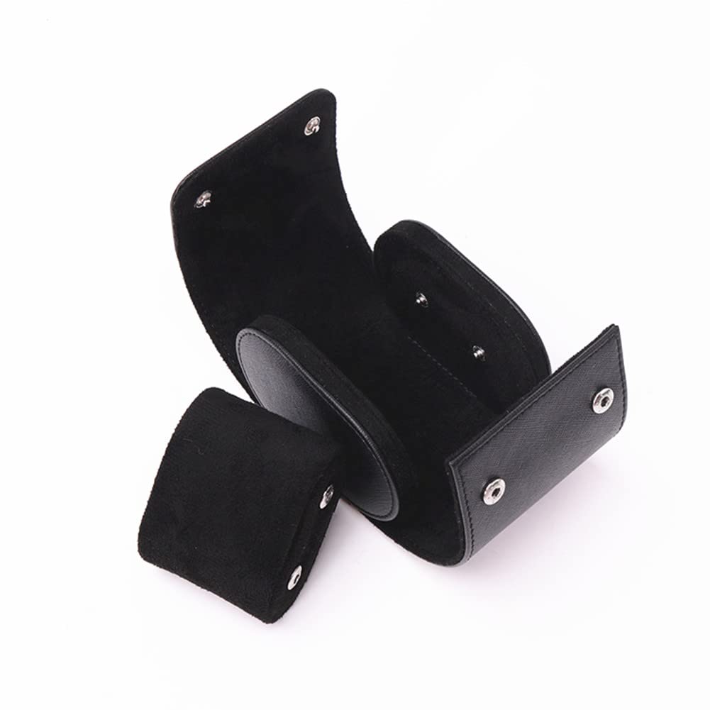 Watch Storage Leather Watch Roll Travel Case Storage Protective Cover Organizer Case Accessories Box,