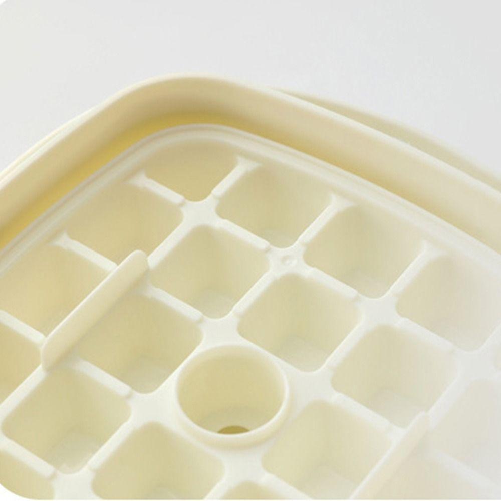 Handheld Ice Making Box Press Type Ice Storage Easy Clean Ice Cube Mold  Household