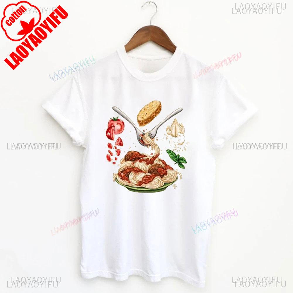 Spaghetti Shirt Funny Food Shirt Foodie T Shirt Food Humor Funny Saying TShirt Silly Tops More Spaghetti Less Upsetti