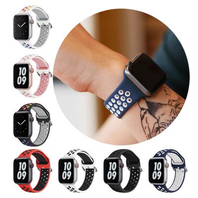 Pasek do zegarka regulowane akcesoria do zegarków miękki silikonowy pasek do zegarka sportowego zamiennik do iWatch 8/Pro