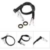 Motorcycle Brake Light Switch, Universal Motorcycle Rear Set Hydraulic Brake Light Switch with Washers M10x1.25 M10x1 (M10x1.25)