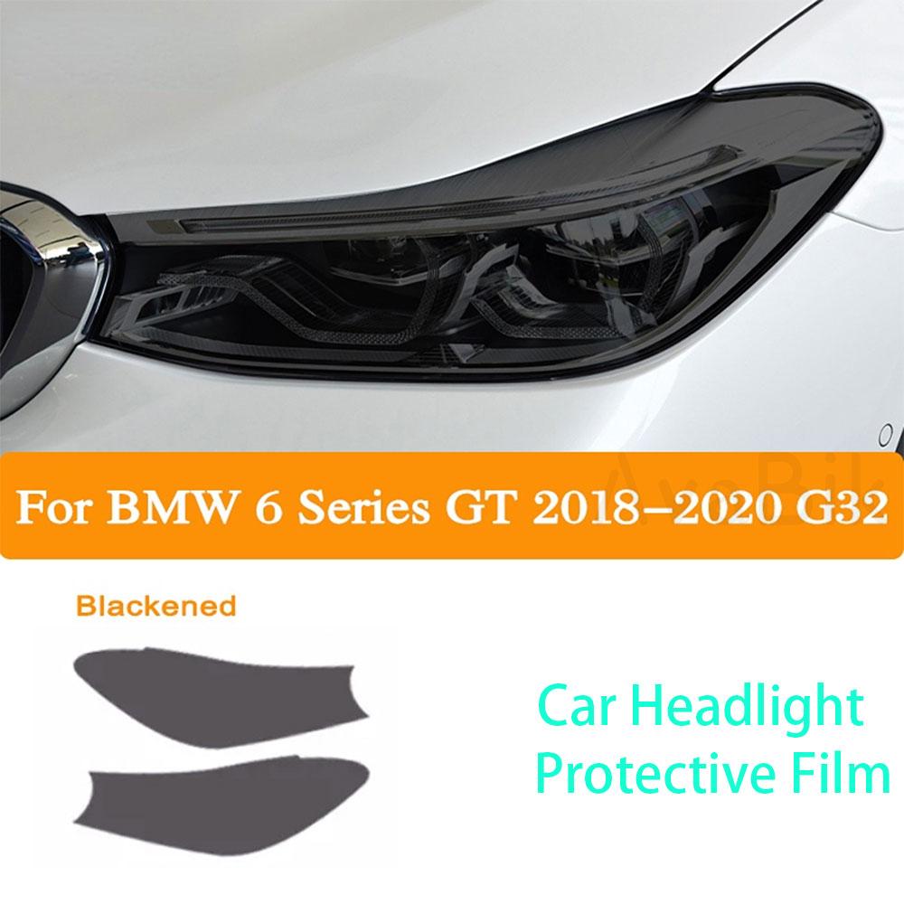 PPF for BMW 6 Series F06 F12 F13 M6 GT G32 Car Headlight Tint Black Protective Film Vinyl Transparent TPU Sticker Accessories