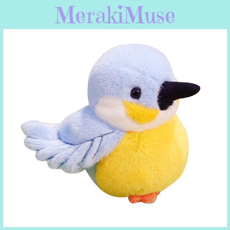 Simulated Pigeon And Sparrow Plush Toy Voice Design For Kids Present Birthday