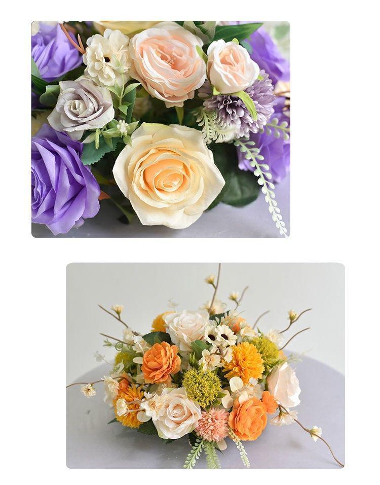 Japanese-Style Floral Art Decor: Bedside and Dining Table Arrangement