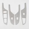 For Hyundai Kona Encino Kauai   2018 Interior Accessories Window Lift Switch Button Cover Trims Door Armrest Panel Frame