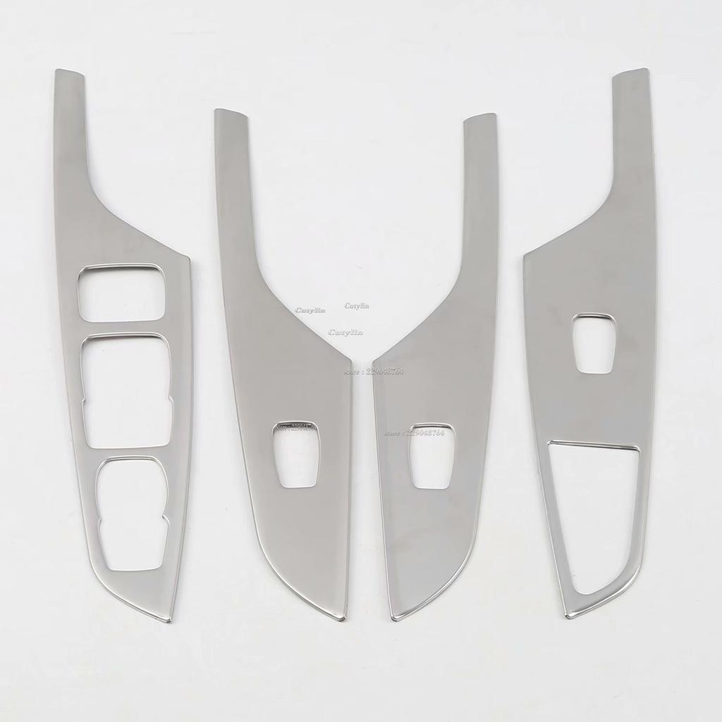 For Hyundai Kona Encino Kauai 2018 Interior Accessories Window Lift Switch Button Cover Trims Door Armrest Panel Frame