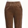 Plush Autumn and Winter Loose Haren Pants Corduroy Women's Pants Thickened Casual Pants Straight Leg Pants Trendy