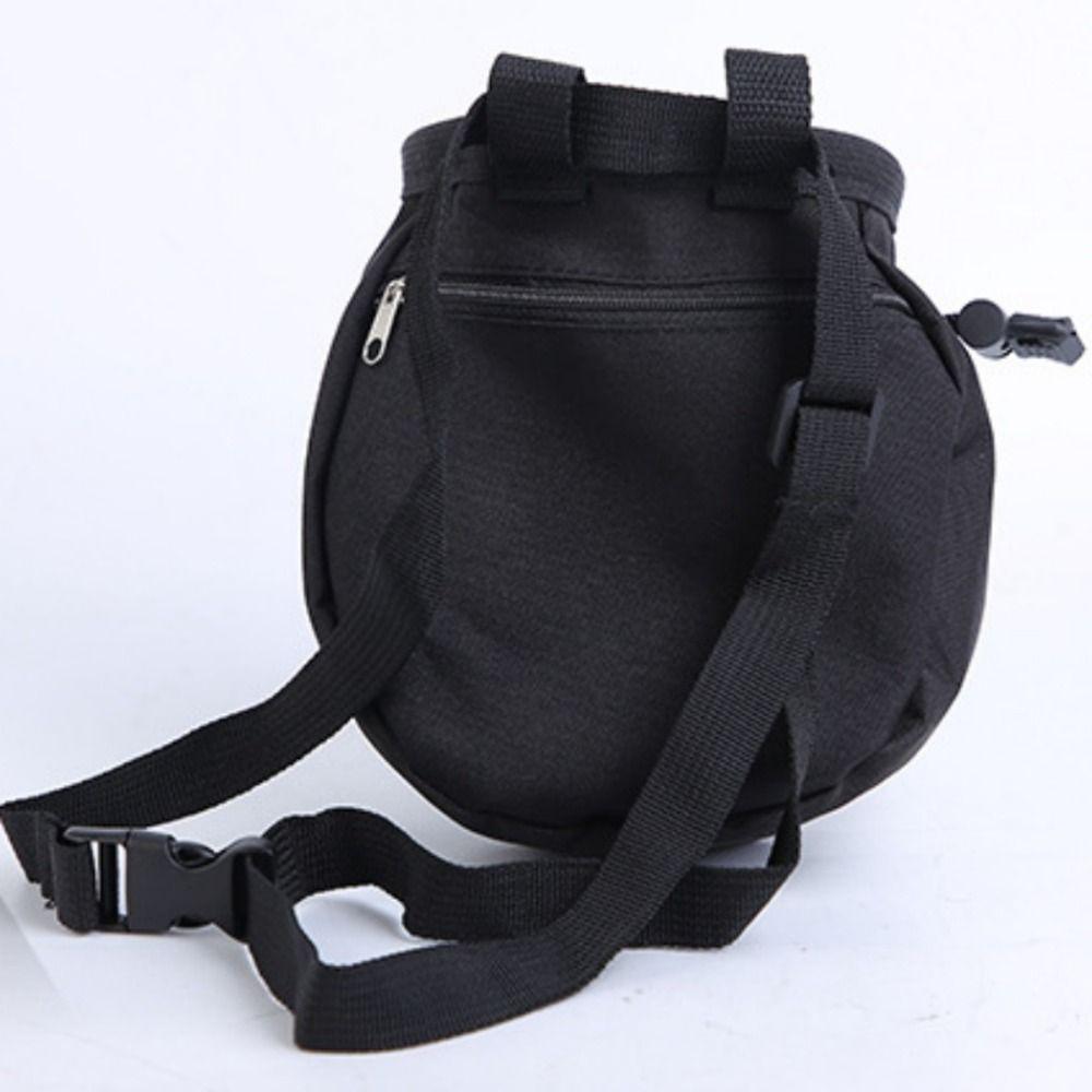 Zipper Pocket Magnesium Powder Bag Oxford Cloth Bouldering Magnesia Sack  Outdoor Sports