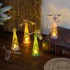 Mini Luminous Crystal Flying Bird Christmas Tree Table Decoration Christmas Gift Lamp