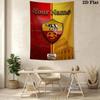 Name Custom AS Roma Wall Tapestry Aesthetic Wall Hanging Printed Fabric Blanket Decorative Tapestries for Bedroom Living Room Home Decor