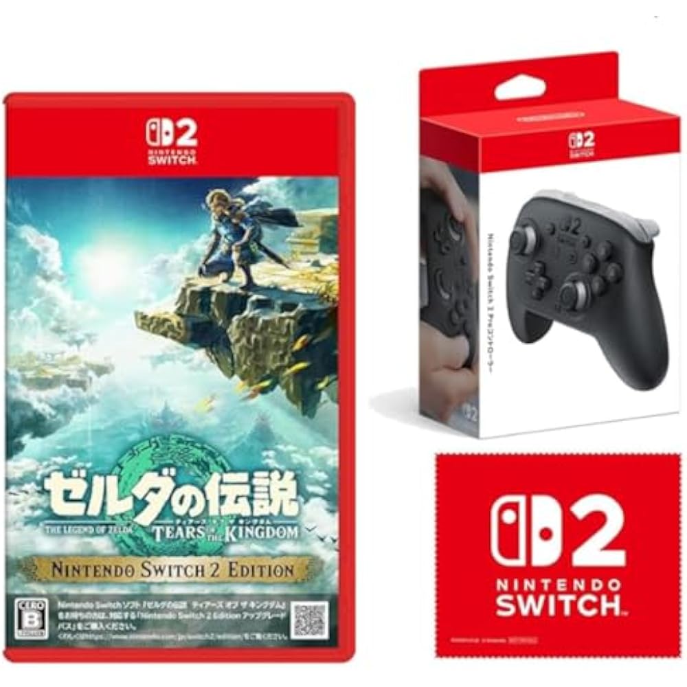The Legend of Zelda: Tears of the Kingdom Nintendo Switch 2 Edition -Switch 2 + [Genuine Nintendo...