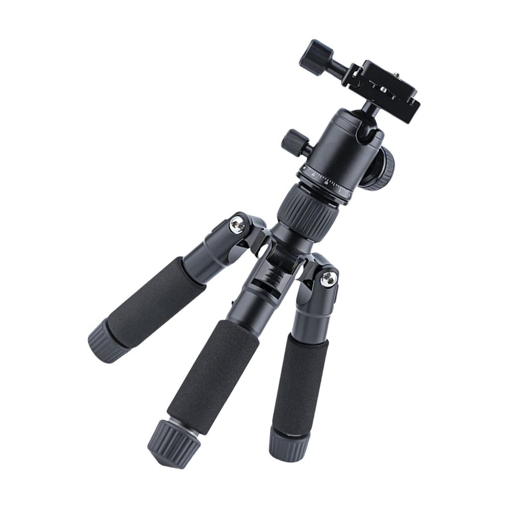 Lightweight Tripod Fit for DSLR Smartphone 360 Degree Rotation Flexible Height Adjustment Travel Photography Accessories