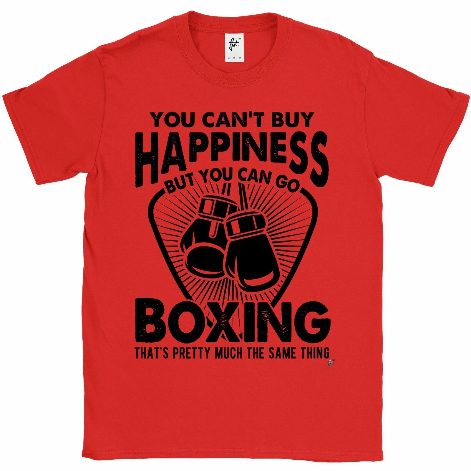 You Can t Buy Happiness But You Can Go Boxing Mens T-Shirt XXL