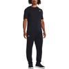 Under Armour UA Twister Pure Color Mid-rise Straight Loose Casual Pants Men Bottoms Black 1379876-001
