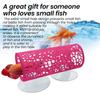 New Betta Rest Tunnel Fish Tank Plastic Decoration Small Fish and Shrimp Hiding Tube Fish Tank Accessories
