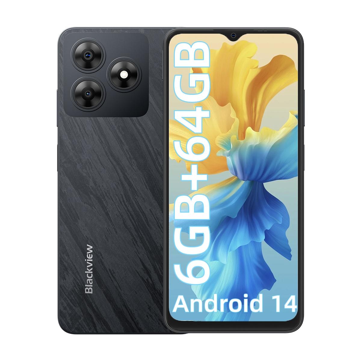 kaco　Blackview WAVE 8C 64GB 8GB RAM Blackview Wave 8C 4G Smartphone 6.56 inch HD+ Display, Octa-core