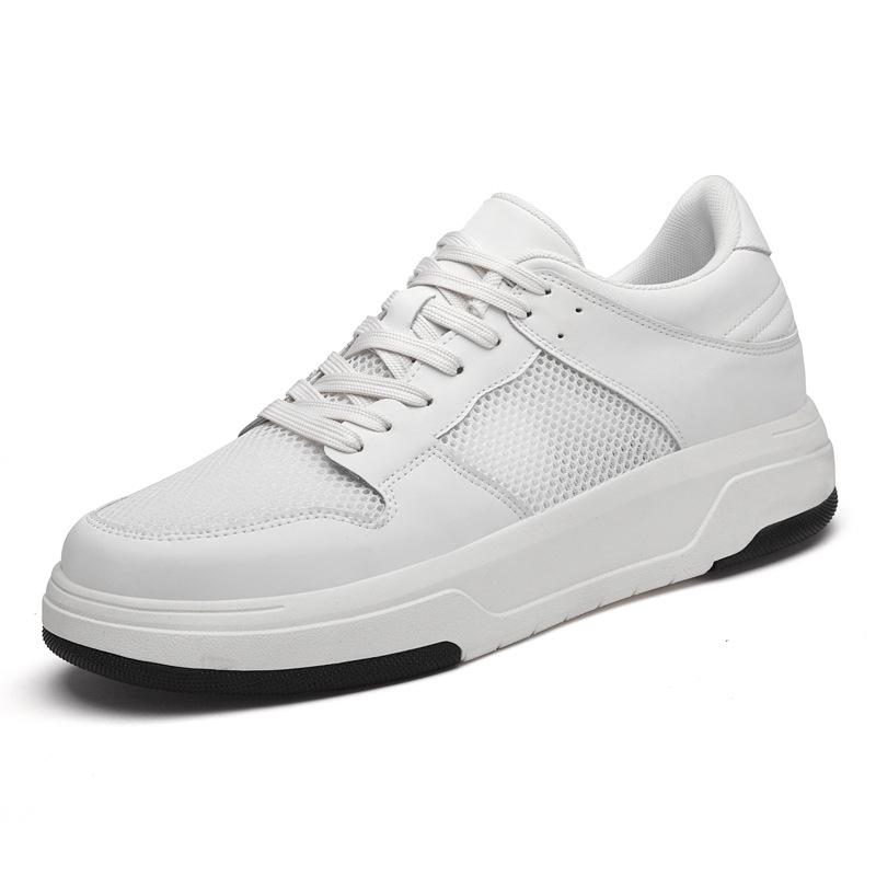 Men's Invisible Heightening Shoes 8cm Breathable British Inner Heightening Men's Shoes 6 Trendy Sports Shoes Casual Board Shoes