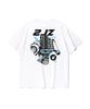Men's round-neck T-shirt 2025 New 2jz turbine Engine jdm engine cultural print graphic fashionable casual hip-hop breathable top