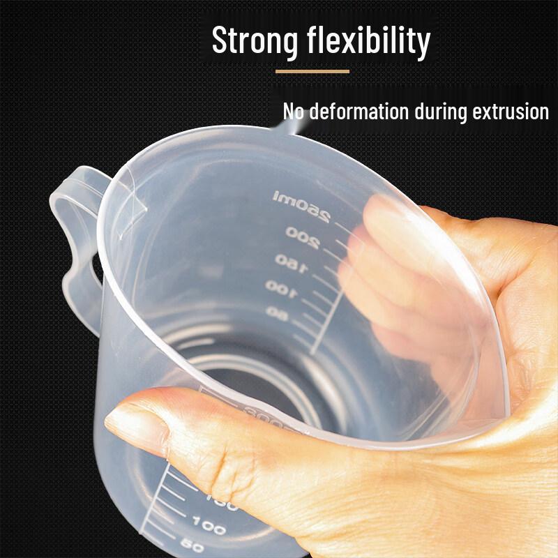 ZISIZ Transparent Plastic Measuring Cup