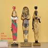 Egyptische farao goudkleurig masker hars beeldhouwwerk ambachten godin Isis huisdier kerkhof beschermheilige huis entree decoratie