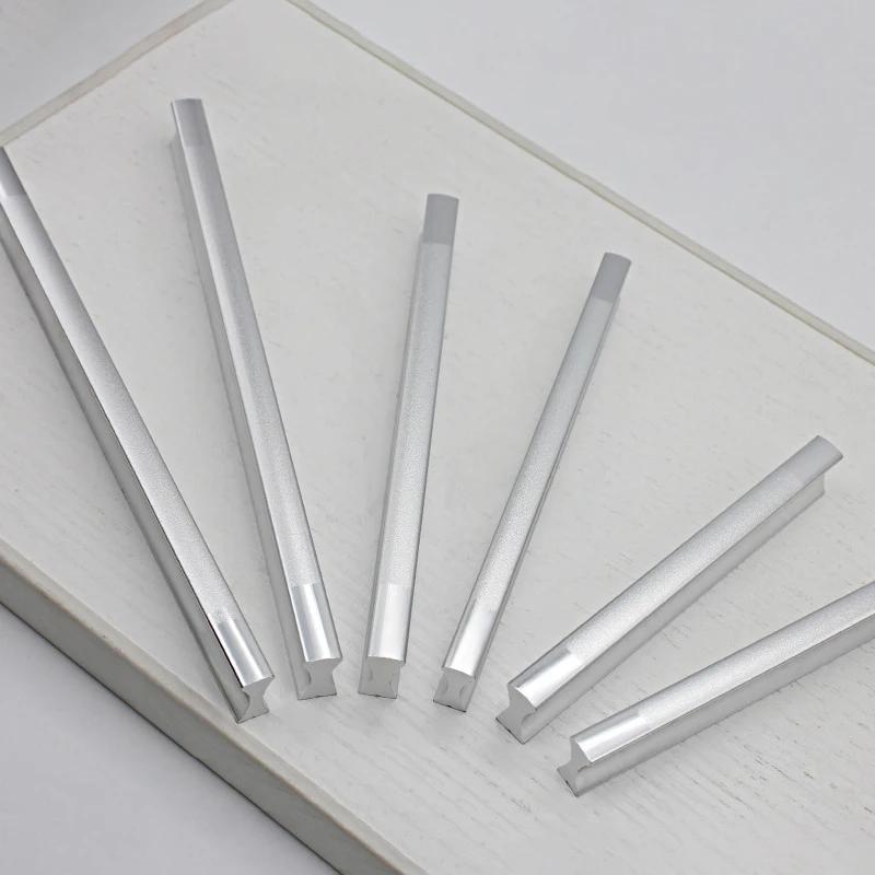 2PCS 32-128mm Aluminum Alloy Cabinet Handle Wardrobe Door Handle Drawer Knobs Cupboard Pulls Furniture Handle Hardware versatile