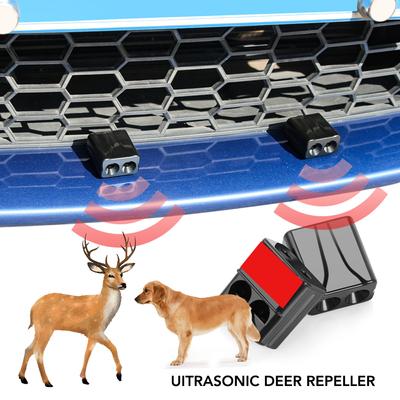2 Stücke Auto Pfeife Physikalische Ultraschall Tier Sirenen Deer Repeller für VW Polo Golf 7 Tiguan für Skoda Octavia Karoq für SEAT Ateca Leon Ibiza