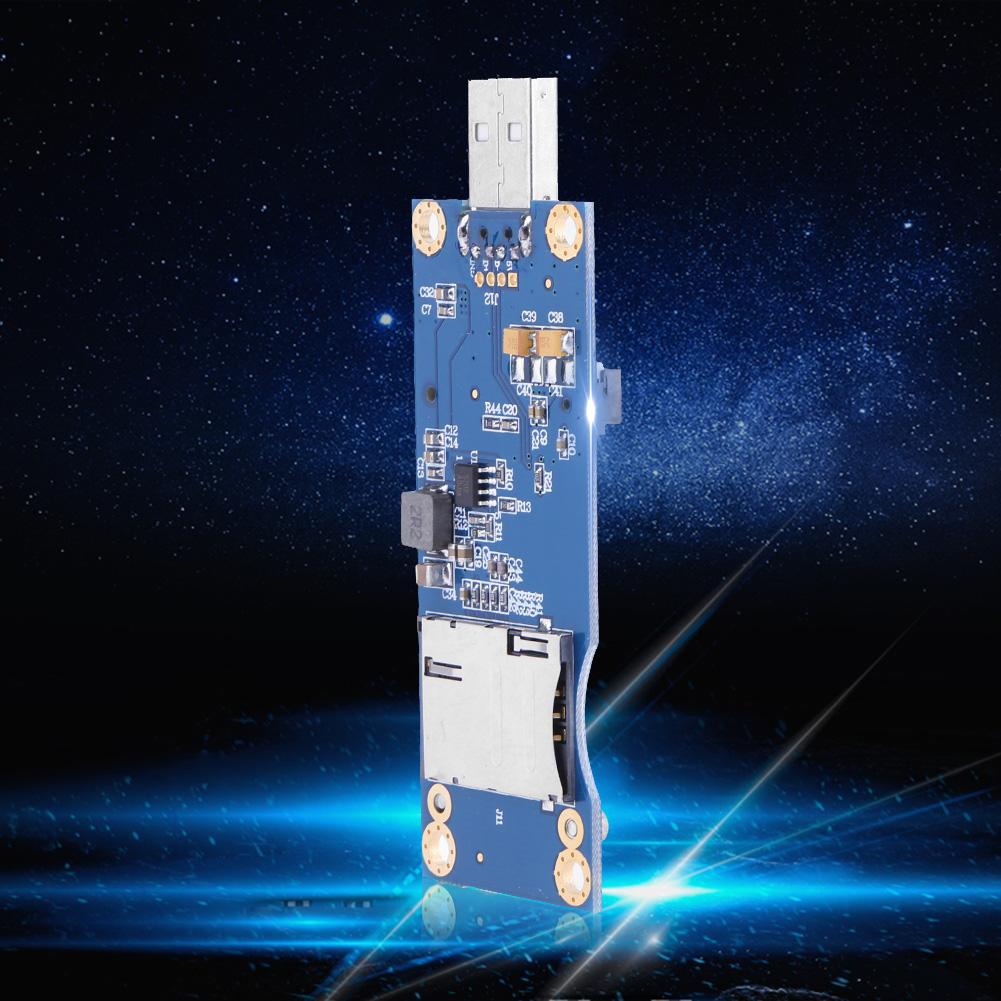 SIM Kart Yuvası WWAN LTE Modül Adaptör Kartı ile Mini PCI-E Kablosuz ...