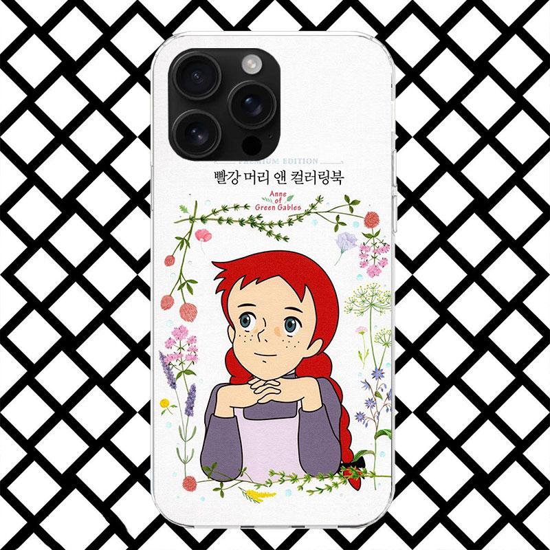 

A-Anne Of Green Gables Shirley Phone Case for iPhone 17 Air 16 16E 15 14 Plus 13 Mini 12 11 Pro Max 7 8 + SE 2020 Soft Cover Fun iPhone 13 Mini