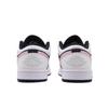 Jordan Air Jordan 1 Slip Resistant Abrasion Resistant Low top Vintage Basketball Shoes Unisex Black Pink 553558-172(Team734-)