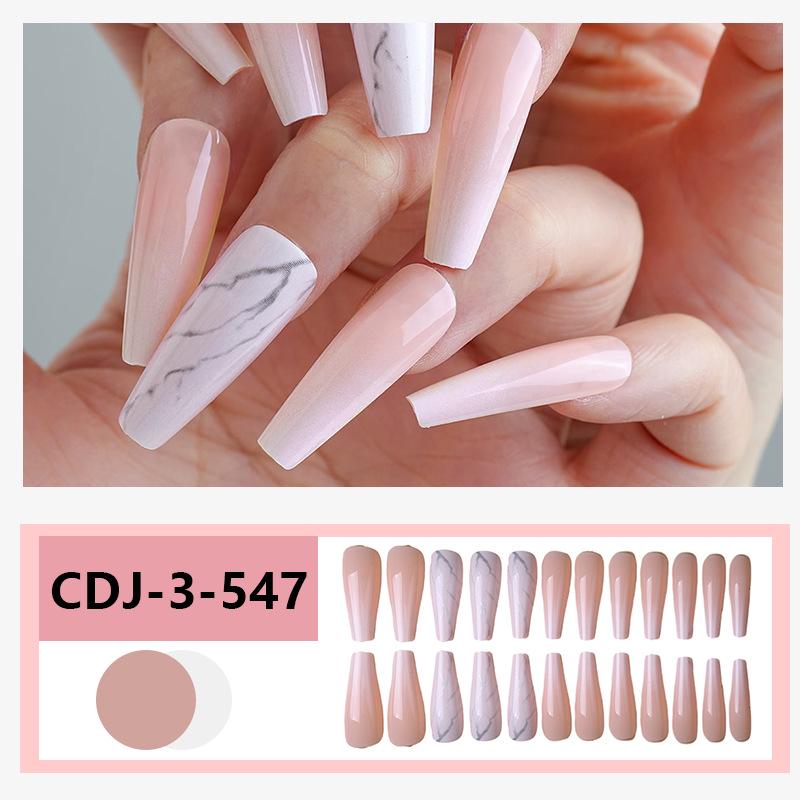 Pegatinas Desmontables para Uñas Estilo Europeo y Americano - Uñas Postizas Simples y Llevables