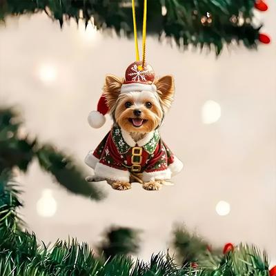 Creative Acrylic Car Pendant/Backpack Pendant For Christmas