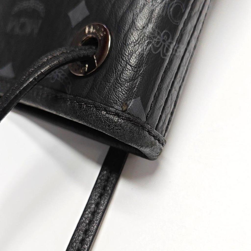 [Pre-Owned] New Monogram Print Large Capacity Coated Canvas And Leather Tote Bag - Fair #1DVI5OX