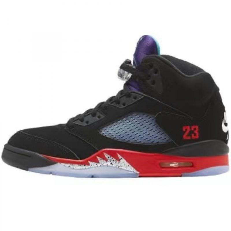 Men Women Basketball Shoes AJ5 Style Mid Top Sneakers With Air Cushion Rubber Sole Running Court Outdoor