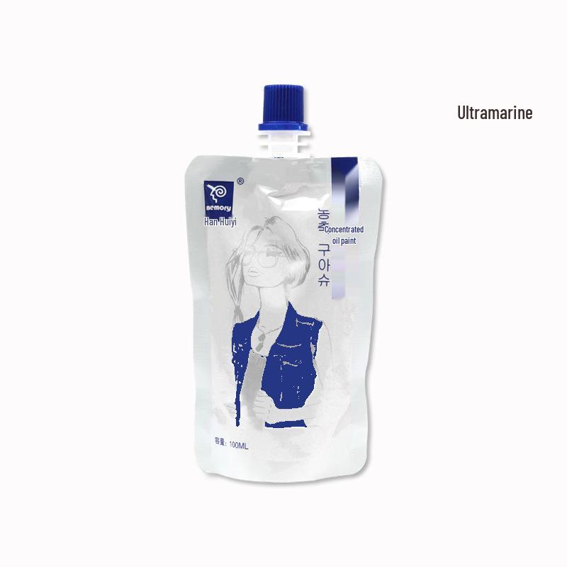 Portable 100ML Memory Gouache Paint with Refill - Ideal for Art Exams and Student Training