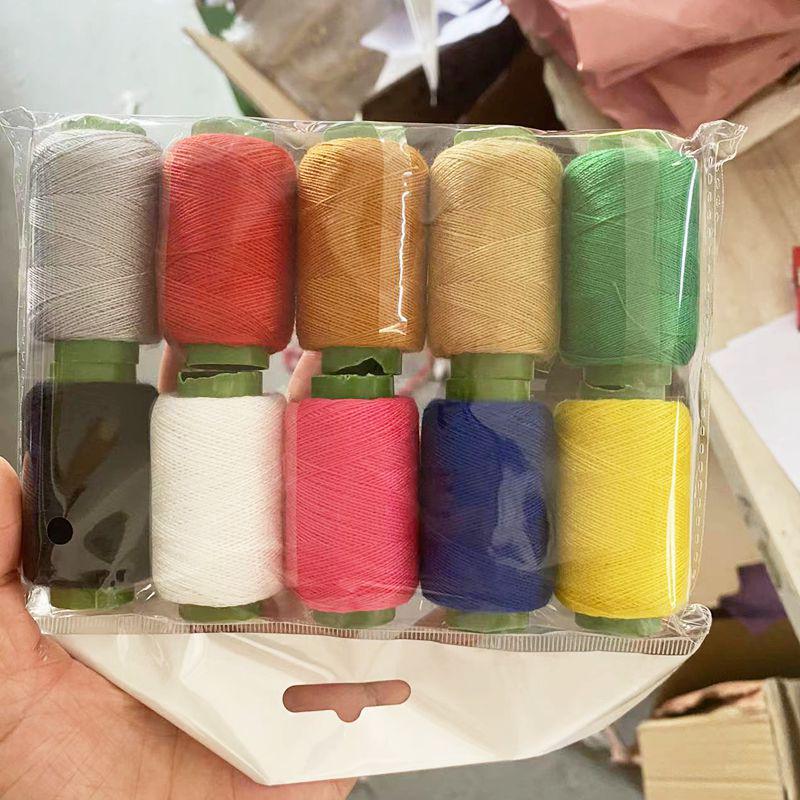 Pre-dyed Small Fabric Scraps for Doll Clothes and Patchwork Quilts with Needle by Hai Leide Zhu