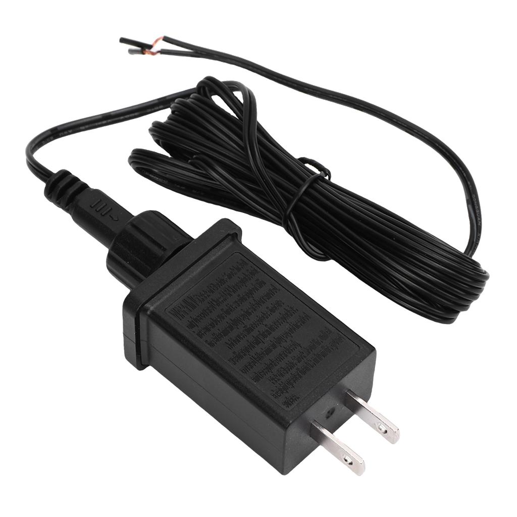 2Pcs Replacement Yard Inflatable Adapter 1A Class 2 Power Supply with 9.84ft Extension Cord 60Hz Water Proof Plug for