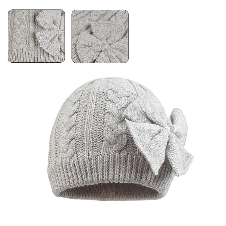 Beanie Hat for Winter with Feminine Design Caps Knitted for Outdoor Hiking