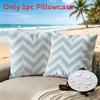 Modern Minimalist Polyester Waterproof Pillow Cover With Digital Print For Living Room Decor