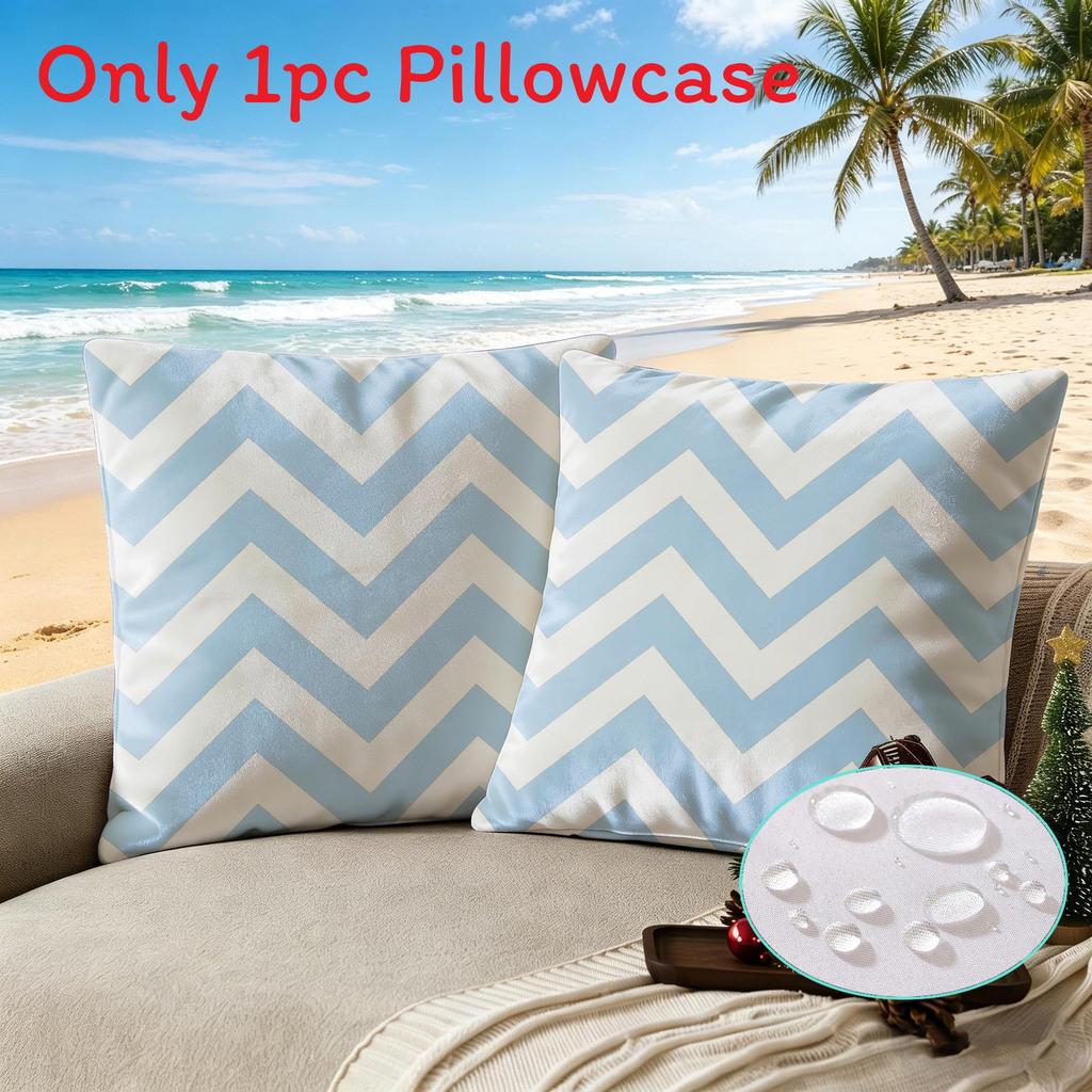 Modern Minimalist Polyester Waterproof Pillow Cover With Digital Print For Living Room Decor