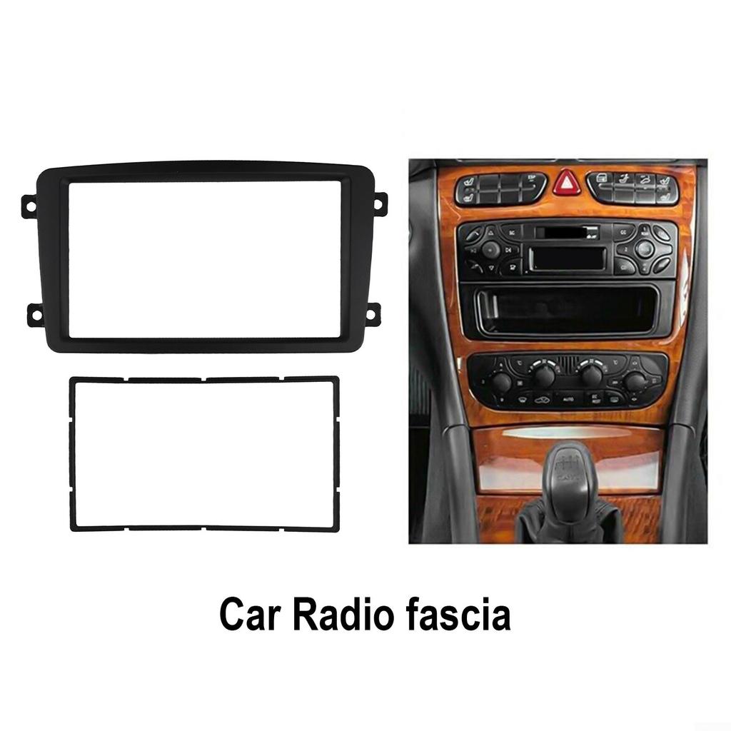 2 Din Car Radio Fascia DVD Player Panel Car Radio Fascia Car Accessories