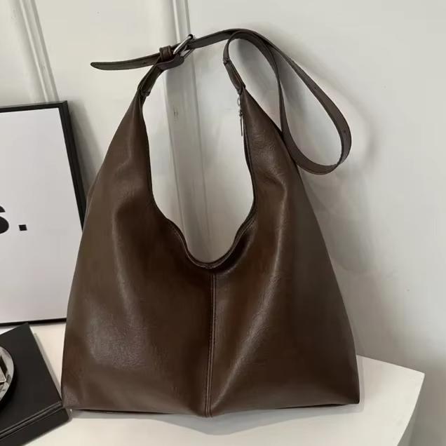 Fashion Leather Tote Bag for Women  Trend Female Simple Large High Capacity Shoulder Bag Women Handbags Messenger Bags