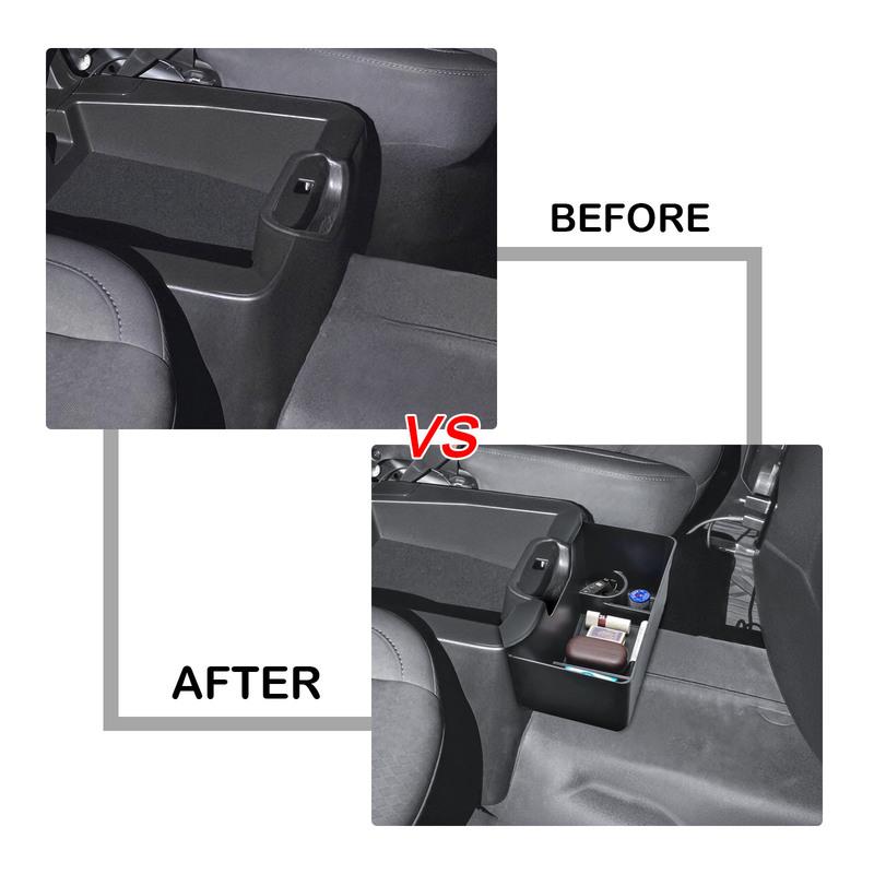 Center Console Hanging Storage Organizer For -2025 Chevy Silverado/GMC Sierra Interior Armrest Hanging Car Storage Box Tray