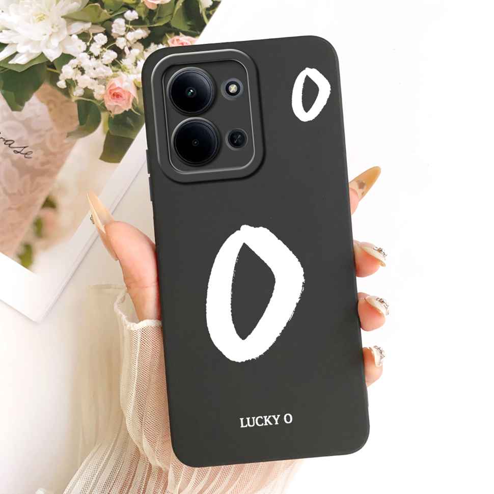 For Xiaomi Redmi 15C 5G Case Cover Lucky Letters Phone Case For Xiaomi Redmi 15C 15 C Redmi15C Redmi15 4G 5G Soft Fundas