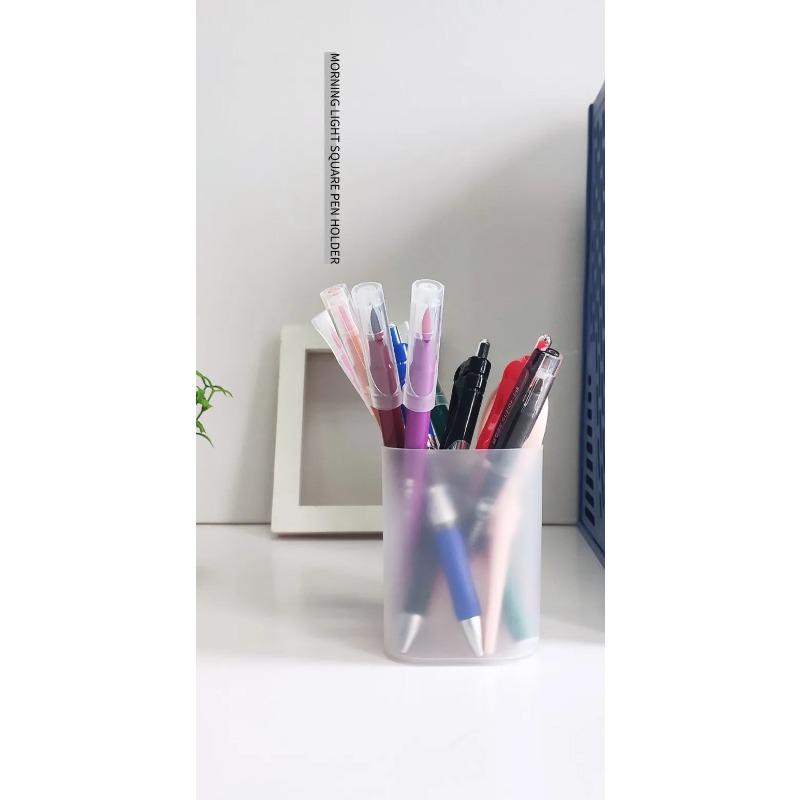 Stifthalter Student Schulbedarf Aufbewahrung Büro Kleinteile Organizer Box Multifunktionale Aufbewahrungsbox Transparent 1 Stück