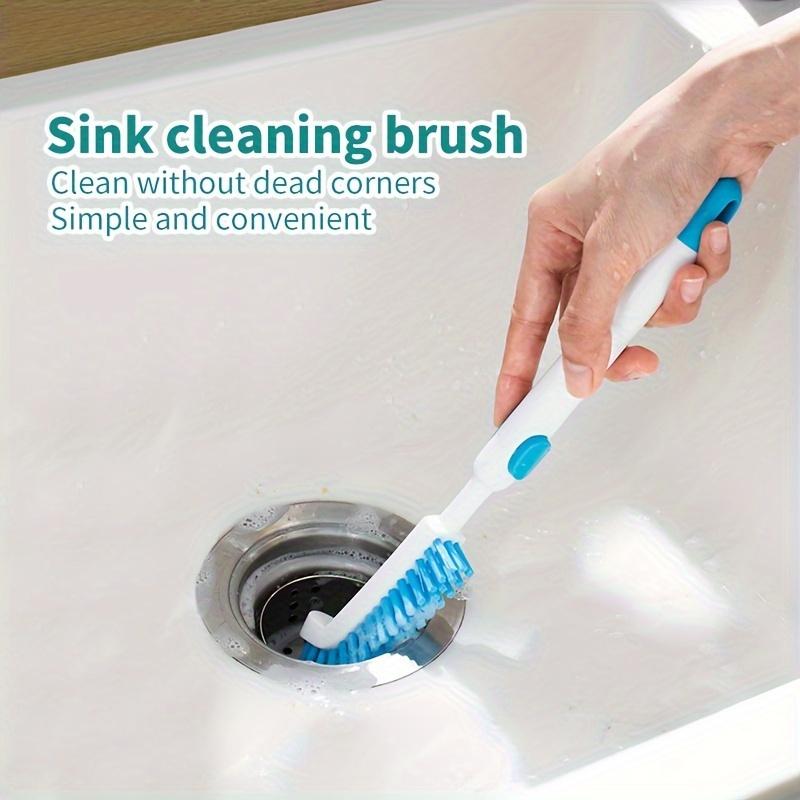 Versatile Elbow Corner Brush - Perfect for Tight Spaces, Durable & Easy-to-Use Cleaning Tool for Kitchen Sink, Bathroom, and Groove Detailing