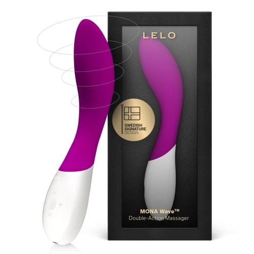 LELO MONA Wave Personal Vibrator - Adult Toy Vibrator for Women 12 Vibration Patterns Wave Motion Vibrator Stimulates the G-spot Adult Toy Vibrator Fo