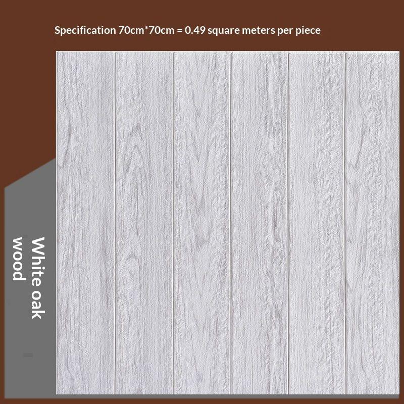3D Wood Slat Wall Panels Self Adhesive Sound Absorbing For Home Living Room Office Wall Decor