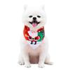Holiday Pet Neckwear, Soft Christmas Neckerchief Cartoon Printed Dog Scarf Collar for Picture Days, Party Wear and Seasonal Style